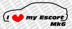 i Love my Escort Mk6 Linke Fahrtrichtung