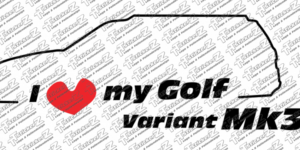 I love my Golf Variant Mk3