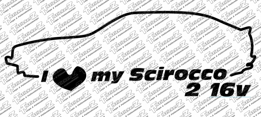 I Love my Scirocco 2 16v – Bild 4