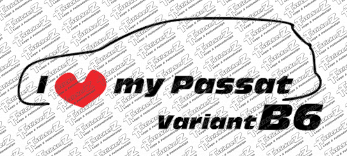 i love my passat variant B6