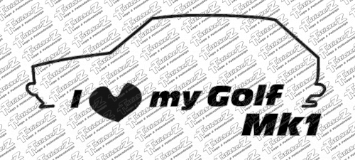 I Love my Golf Mk1 – Bild 2