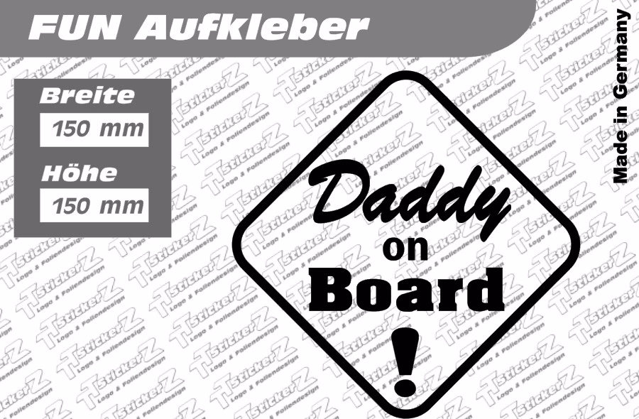 Daddy on Board Daddy on Board