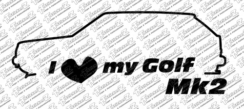 i love my golf mk2