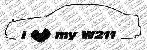 ST00116 Mercedes w211 - links - einfarbig