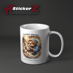 Faultier Kaffee Tasse
